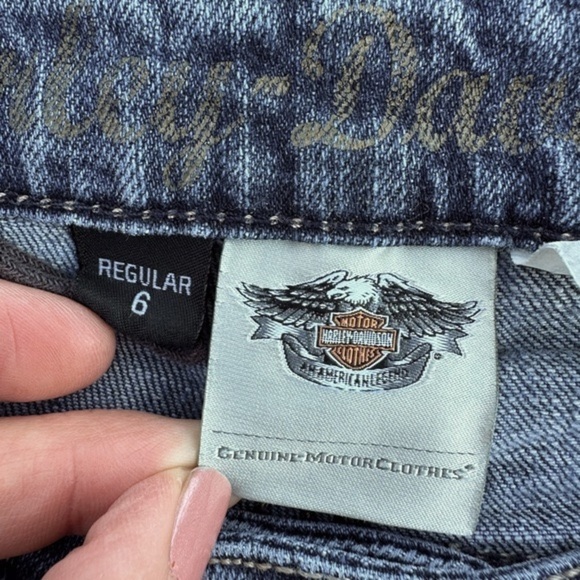 HARLEY Davidson Stretch Contoured Boot Cut 2.0 Jeans - Picture 15 of 16